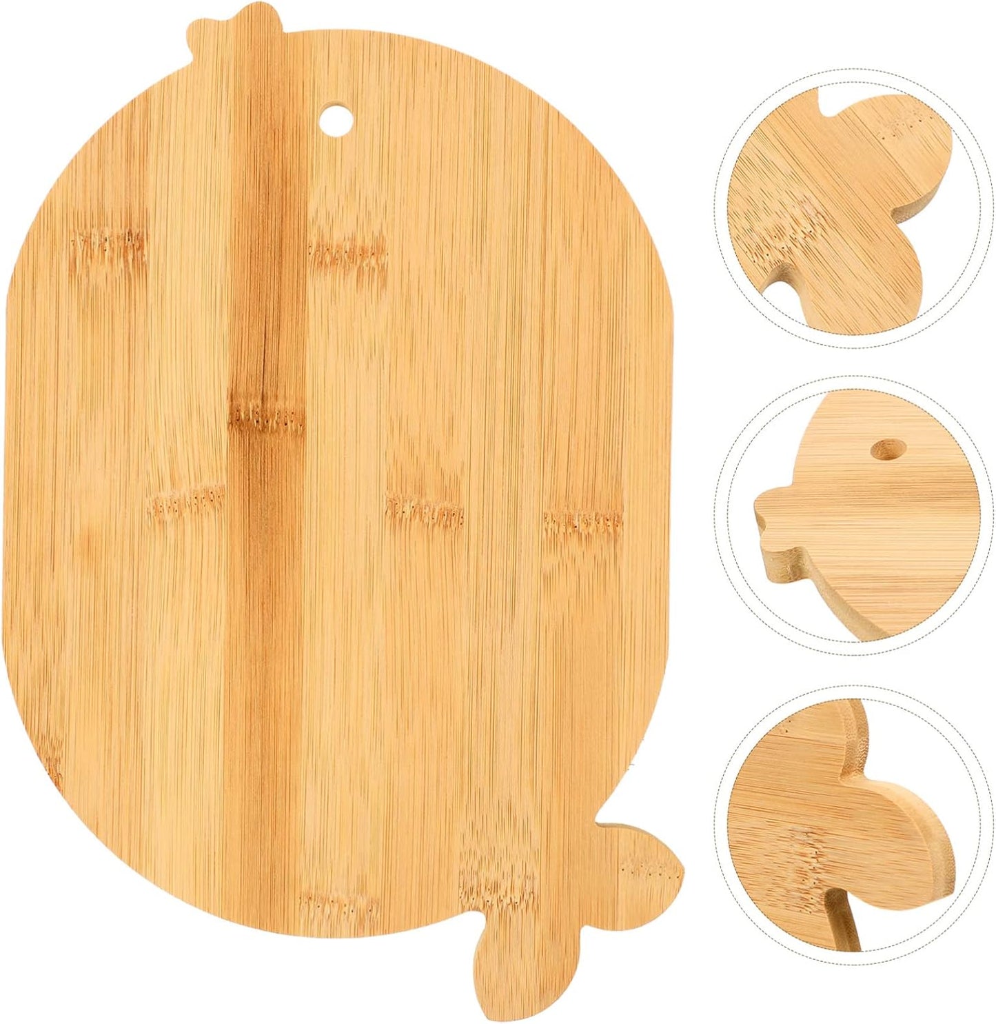 Cheese Board Wood Cutting Board, Fish Shaped Bread Board, Charcuterie Board, Chopping Board for Serving Food