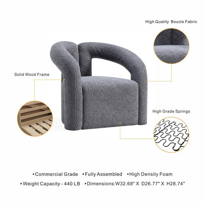 Lounge Chair in Gray