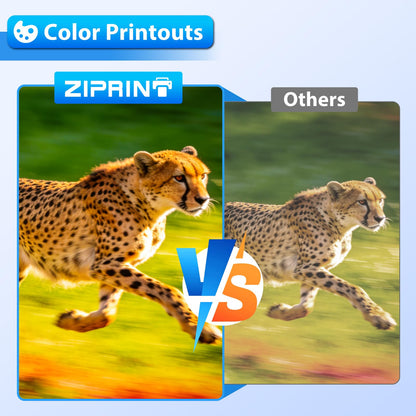 ZIPRINT 075 Toner Cartridge Set MF665Cdw MF663Cdw Compatible Replacement for Canon 075 075H Toner Works with Color Image LBP646Cdw LBP647Cdw MF662Cdw LBP640 MF660 Laser Printer Ink (4 Pack)