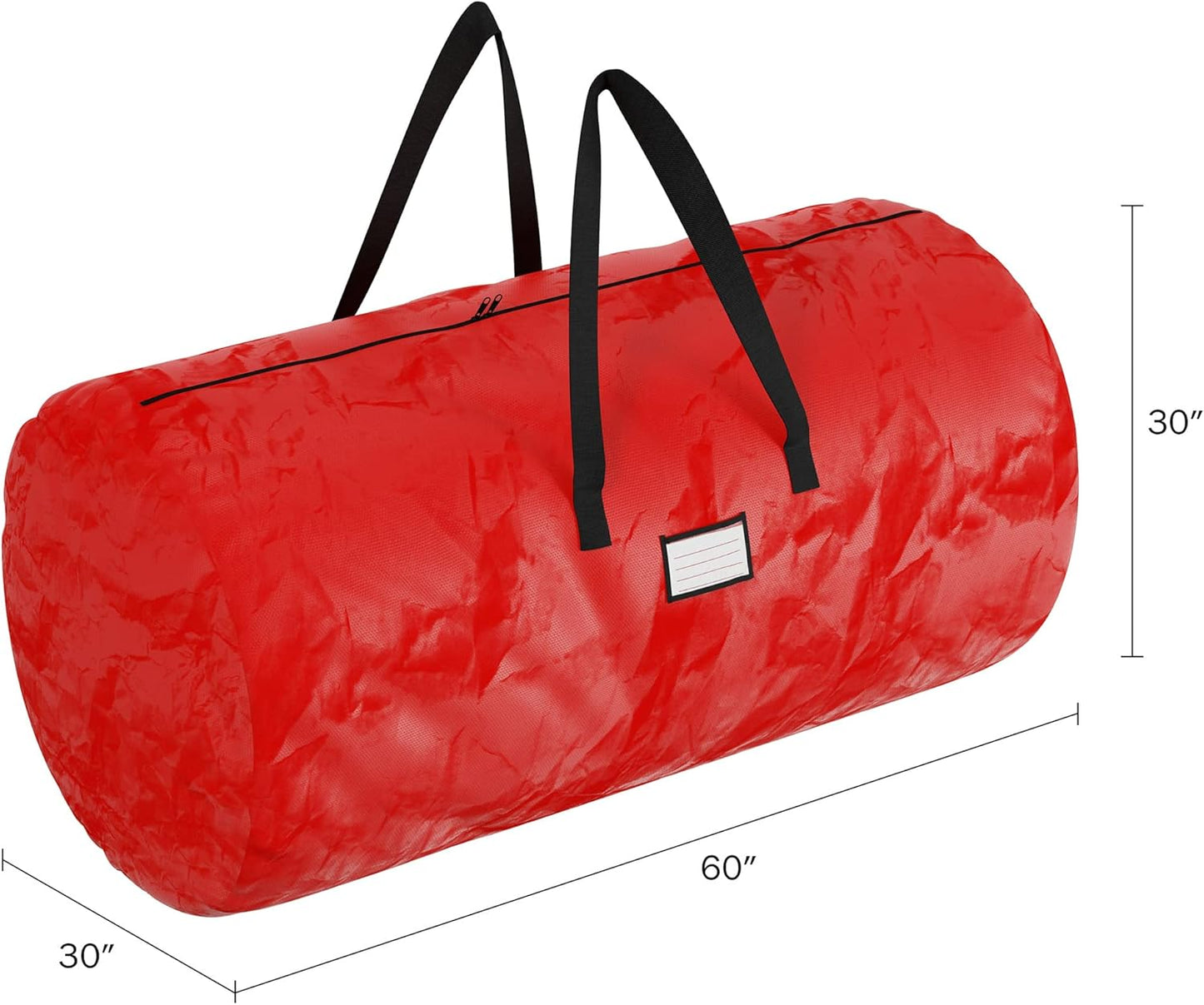 Christmas Tree Storage Bag, Polypropylene Tote with Zipper for Holiday Decorations, 12-Ft Artificial Trees by Elf Stor
