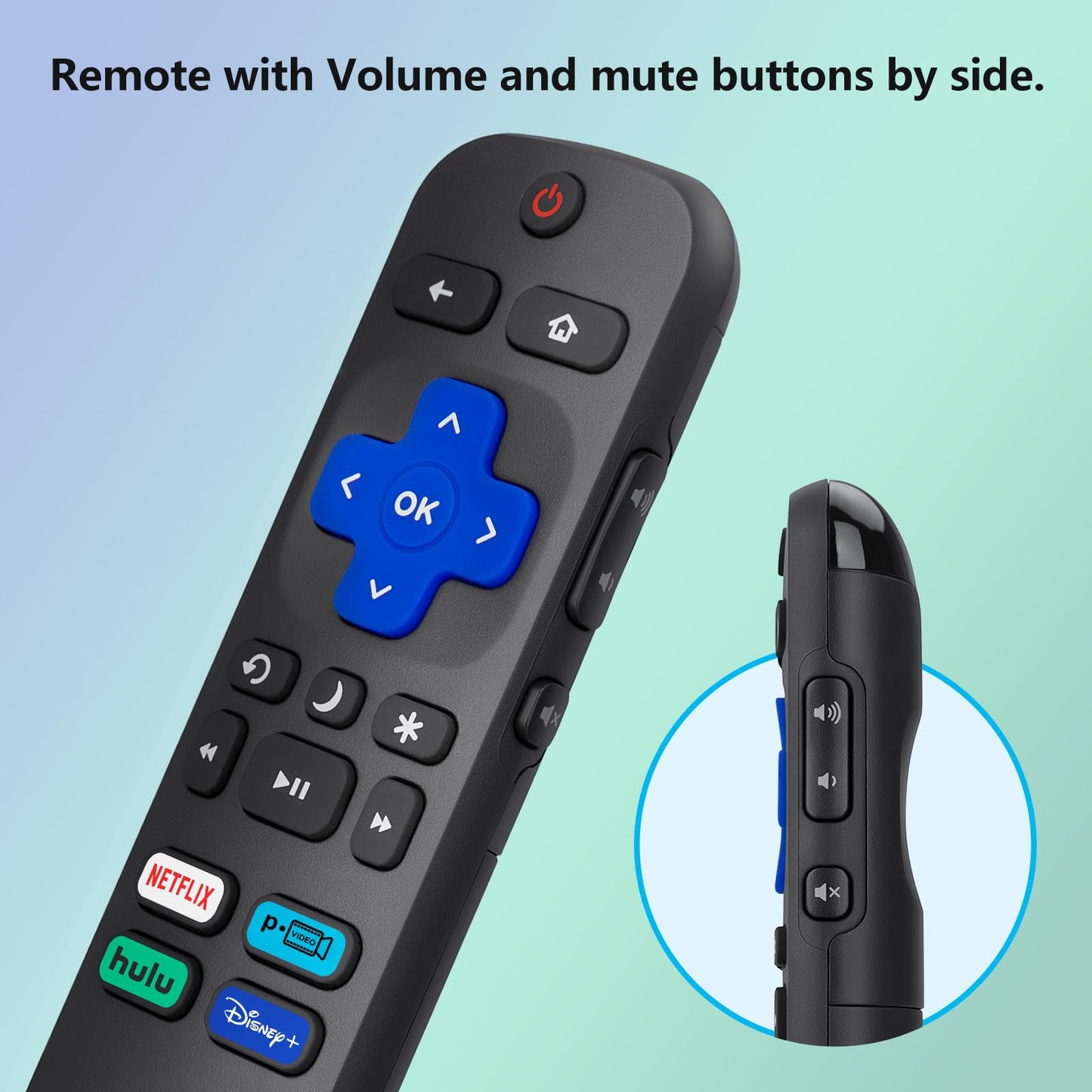 Voice Remote Replacement for TCL Android Smart TVs,RC813 with Google Voice Function