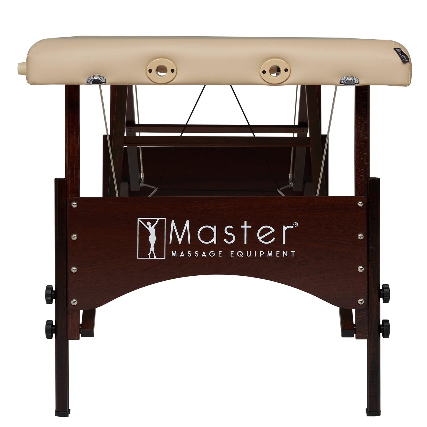 Master Massage 28" Argo Portable Massage Table with Extra Music Master Crescent Round High Fidelity Sound Face Cradle Cushionin