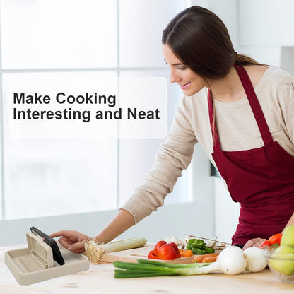 Spoon Rest with Lid Holder, SYOUACEND Kitchen Utensil Rest for Stove Top, Organizer Gadgets