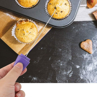 Cake Tester Baking Tools, Stainless Steel Stirring Rod Test Pin, DIY Baking Tool for Kitchen Dining Bakeware