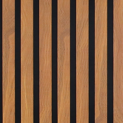 Wood Slat Wall Panels - 4 Pack 47.2" × 23.6" - Acoustic Panels Noise Reduction for Home Office Studio, 3D Fluted Sound Dampening Absorbing Panels, Walnut