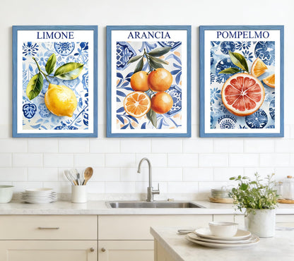 3 Pack Lemon Diamond Painting Kits for Adults, 5D Diamond Art Painting by Numbers Kits Diamond Art Kits for Adult Full Round Drill Diamond Painting Kit for Adults for Home Wall Decor, 12x16 inch