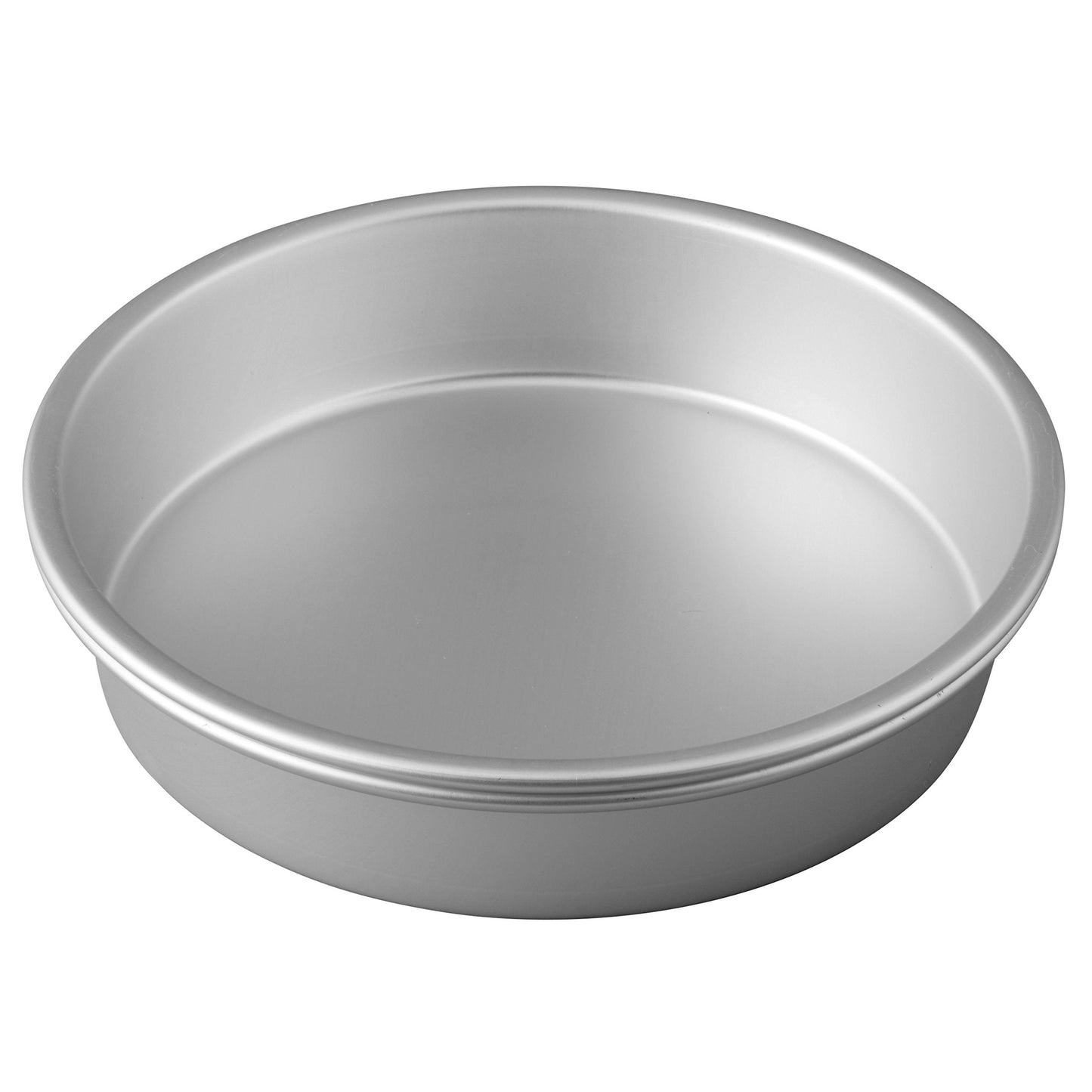 Wilton 2-Piece 9 x 2 Inch Round Cake Baking Pan Set, Even Heating Aluminum Bakeware for Tiered & Layered Cakes, Made without PFAS, Packaging May Vary