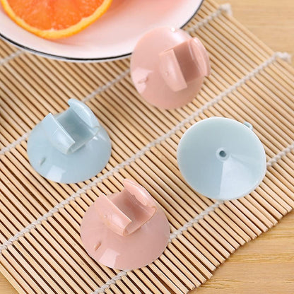 YARDWE 4Pcs Rice Cooker Spoon Holder, Blue, Suction Rack Spoon Storage Stand for Rice Maker Cooker