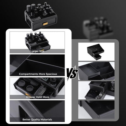 UJQSUN Cologne Organizer,Bathroom Organizer Countertop,Dresser Organizers,Perfume Tray,Under Sink Organizer,Cologne Stand,Perfume Holder,Colognes Stand for Men,Mens Organizers,Gifts for Men