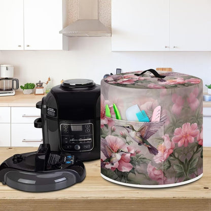 Two Hummingbirds Appliance Dust Cover for Instant Pot, 6 Qt Accessory Set, Kitchen Appliance Covers