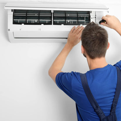 PATIKIL 8.5" x 2" x 0.2" Air Conditioner Foam Filter, 2 Pack Washable Reusable for Air Conditioning Purifiers