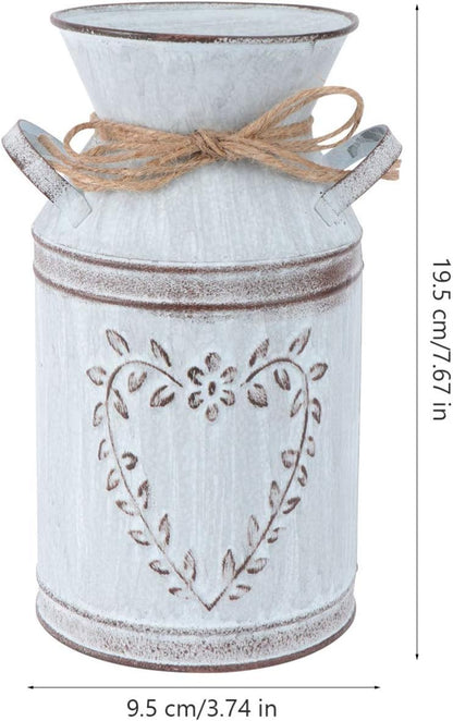 Happyyami 1pc Elegant Iron Heart Pattern Plant Holder, Unique Flower Pot for Home Decoration, Stylish Garden Ornament