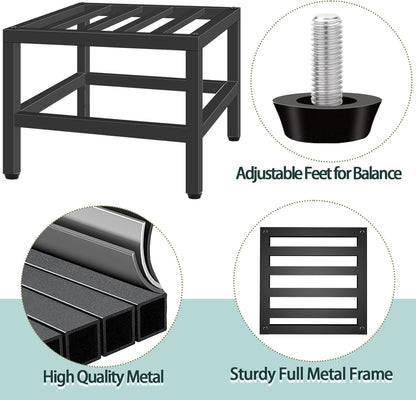 Lilybud--lily Plant Stand Indoor Outdoor, Single Plant Stands Metal Pedestal Stand for Indoor Outdoor, Iron Flower
