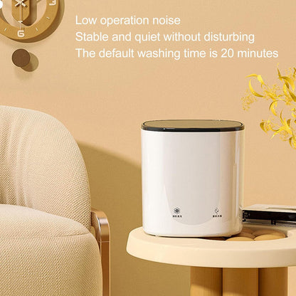 Mini Washing Machine, 4.5L Portable Compact Washer, 10 Minutes Automatic Stop for Apartment, Camping, RV, Travel, Baby