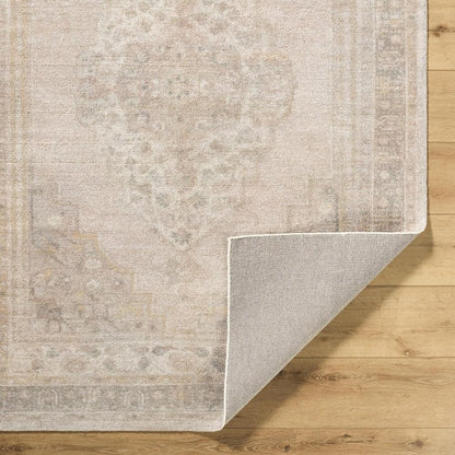 Livabliss x Galey Alix Luciana I Traditional Medallion Area Rug, 8'10" x 12' (9' x 12'), Taupe