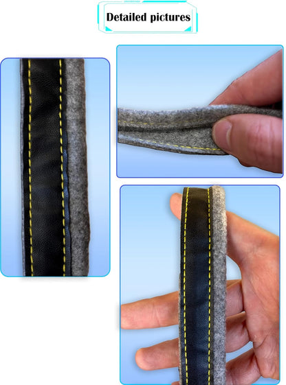 Dry Drum Felt Gasket Kit Part DC97-07618A, Compatible with Samsung Dryers