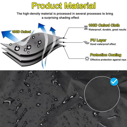 Universal Electric Scooter Cover, Outdoor Waterproof and Dustproof, Adults/Kids Electric Scooter Storage cover (54*28*52inch)