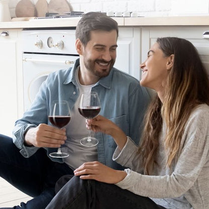 crayline Plastic Wine Glasses Set of 6(15oz) |Unbreakable Wine Glasses with Stem|100% Tritan & BPA Free |Dishwasher Safe| Awesome For Pool, Beach, Travel, Pool, Camping, Beach, Picnic, Everyday Use.