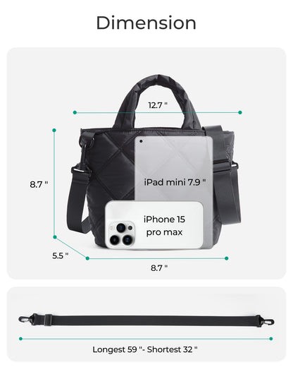 BAGSMART Crossbody Bags for Women, Small Crossbody Bag Cross Body Purse Mini Tote Travel Purse Shoulder Handbags Wallet