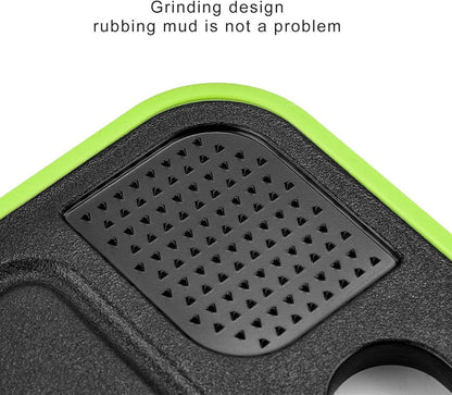 Multifunctional Doublesided Cutting Board, Non-Slip Aluminum Alloy with Kitchen Knife Sharpener