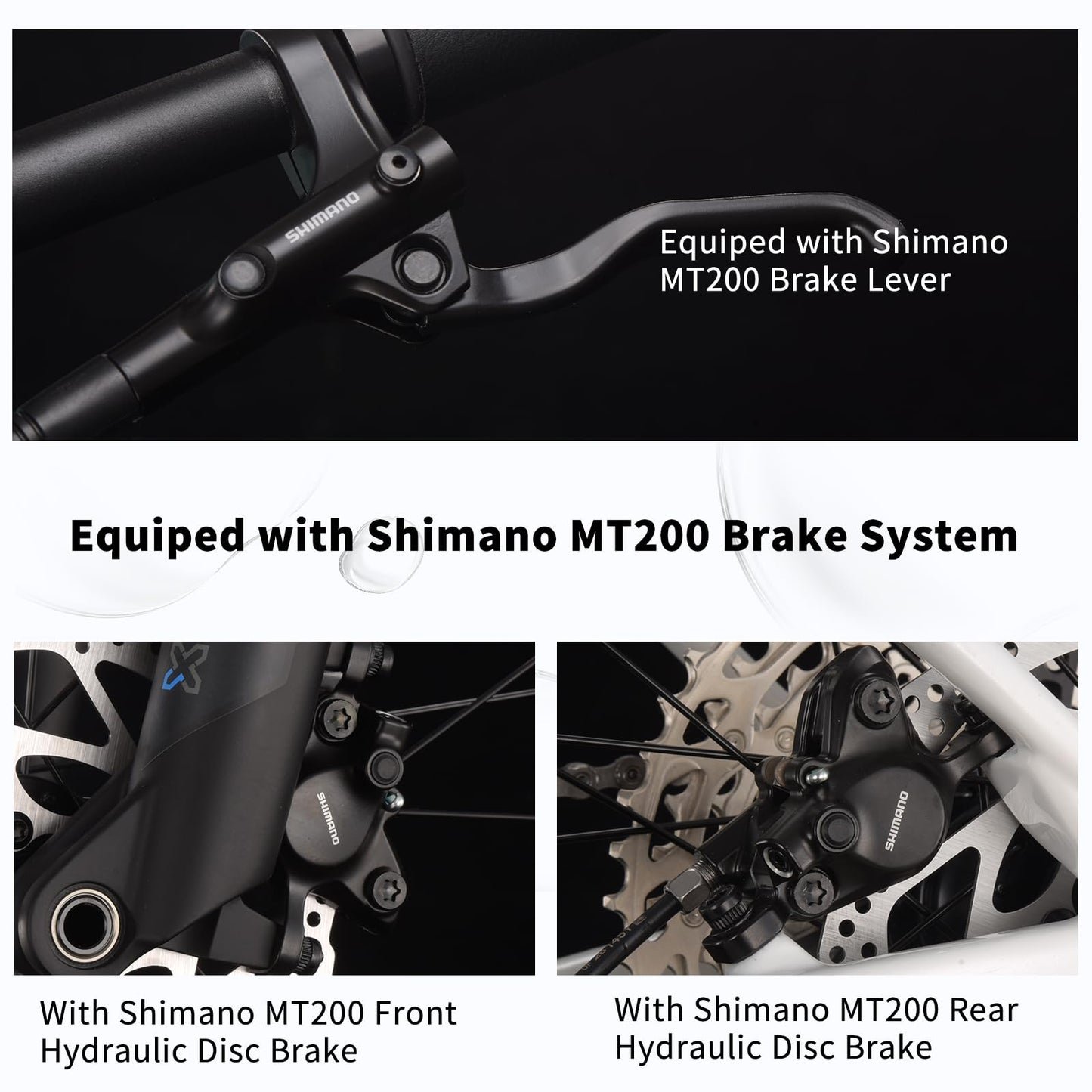 SAVADECK Carbon Fiber Mountain Bike with Shimano Deore M6100 12-Speed, MTB Bicycle with Hydraulic Disc Brakes(White, 27.5 * 17)