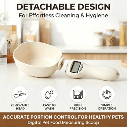 2PCS Digital Measuring Spoon Scale, Electronic Measuring Food Spoon Scale with LCD Display, 800g / 0.1g High Precision Household Weighing Scoop for Kitchen Cooking, Baking