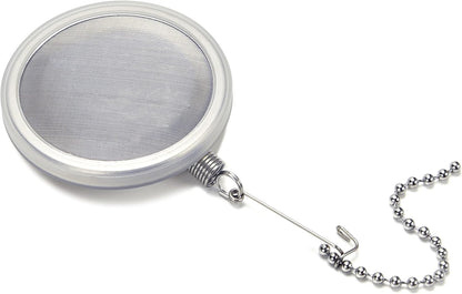 Reusable Coffee Filter for Hario Yama Siphon Coffee Maker & Similar Models, Permanent Stainless Steel & Silicon Rubber
