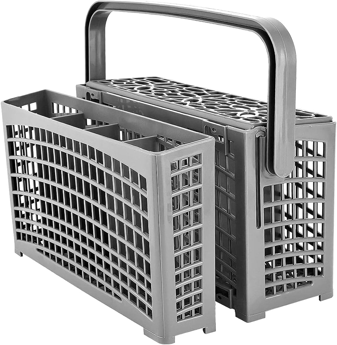 Cenipar Universal Dishwasher Silverware Replacement, 2 in 1 Utensil Basket with Handle
