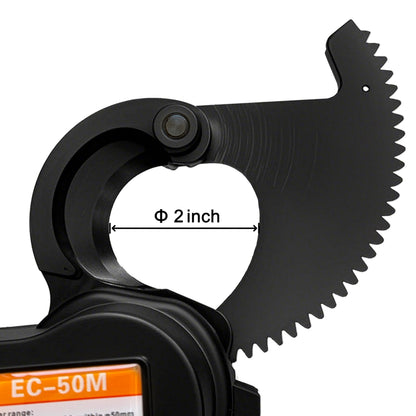 21V Battery Ratcheting Cable Cutters Cordless Heavy Duty Electric Wire Cutters(1000 MCM Copper/1250 MCM Aluminum) Electrical Ratchet Portable Cable Cutter with Comfort Grip Handle, Alloy Steel Blades
