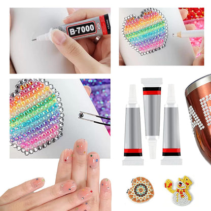 40000 Pcs 40 Colors Resin Jelly Rhinestones for Bedazzling, Multicolor 3mm Flatback Gems for Diamond Art, Bedazzler Kit with Rhinestones and Tools, Rainbow Flatback Rhinestones