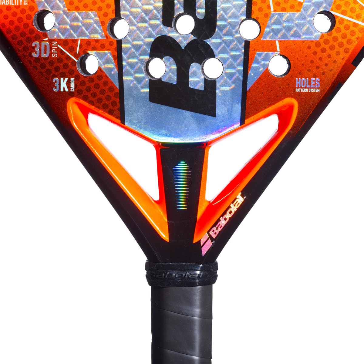 Babolat Viper Juan Lebron 3.0 Padel Racket (Orange/Black)