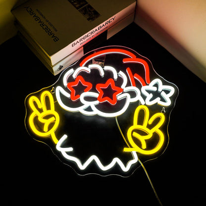 Looklight Lady Neon Sign,Neon Sign for Wall Decor,Lady Back Neon Light Up Sign,LED Sign Blue Neon Sign for Bedroom Man Cave Game Room Home Party Art Decor,Bar,Club