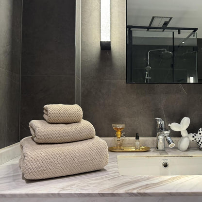 Set 30x60 Inches 6 Extra Large Bath Towels for Bathroom Super Soft Light Weight Quick Dry Microfiber Shower Towels