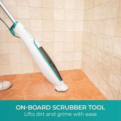 Kenmore Steam Mop SM2060 | Efficient Floor Cleaning with Easy Scrubber & 2 Washable Pads, Lightweight