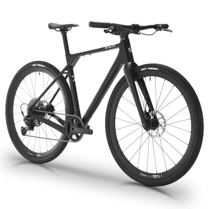SAVADECK Carbon Gravel Bike - T800 Carbon Frame & Fork | Shimano U6000 11-Speed Groupset | Hydraulic Disc Brakes | 700CX40mm All-Terrain Tires | Men & Women Road/Off-Road Bicycle (Black, 51cm)