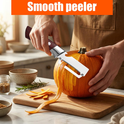 2pcs Handheld Multi-Functional Vegetable Peelers with Bottle Opener,Stainless Steel Multifunctional Fruit and Vegetable Peeler Hand Held Kitchen Tool for Apple Potato Sugar Cane