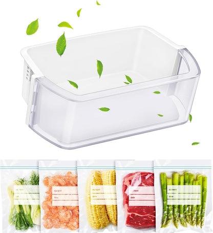 UPGRADED DA97-12935A Refrigerator Door Bin Replacement for Samsung Fridge Parts, Left and Right Door Shelf Basket