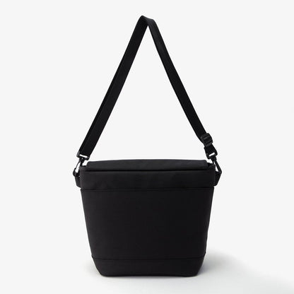 PackIt® Freezable Brooklyn Crossbody, Black, Engineered with EcoFreeze® Technology: Triple Layers for Protection, Ultimate Cooling, Removable Crossbody Strap, For Office Lunches, Fresh Food On the Go
