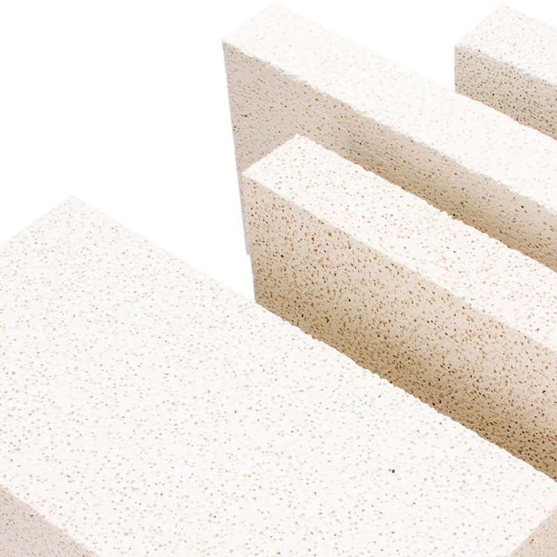 12 Pieces Insulating Fire Brick for Ovens, Kilns, Blacksmith, Fireplaces, Forges 9" x 4.5" x 1.25" 2300F Rated Insulating Fire Bricks