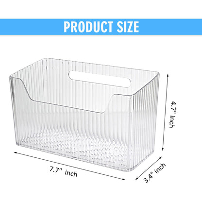Pensino 2 Pack Adhesive Cabinet Door Organizer Storage Caddy, Clear Lid Organizer Inside Cabinet Wall Mounted Pantry Door Caddy for Food Container Lid Kitchen Under Sink Basket (Clear)