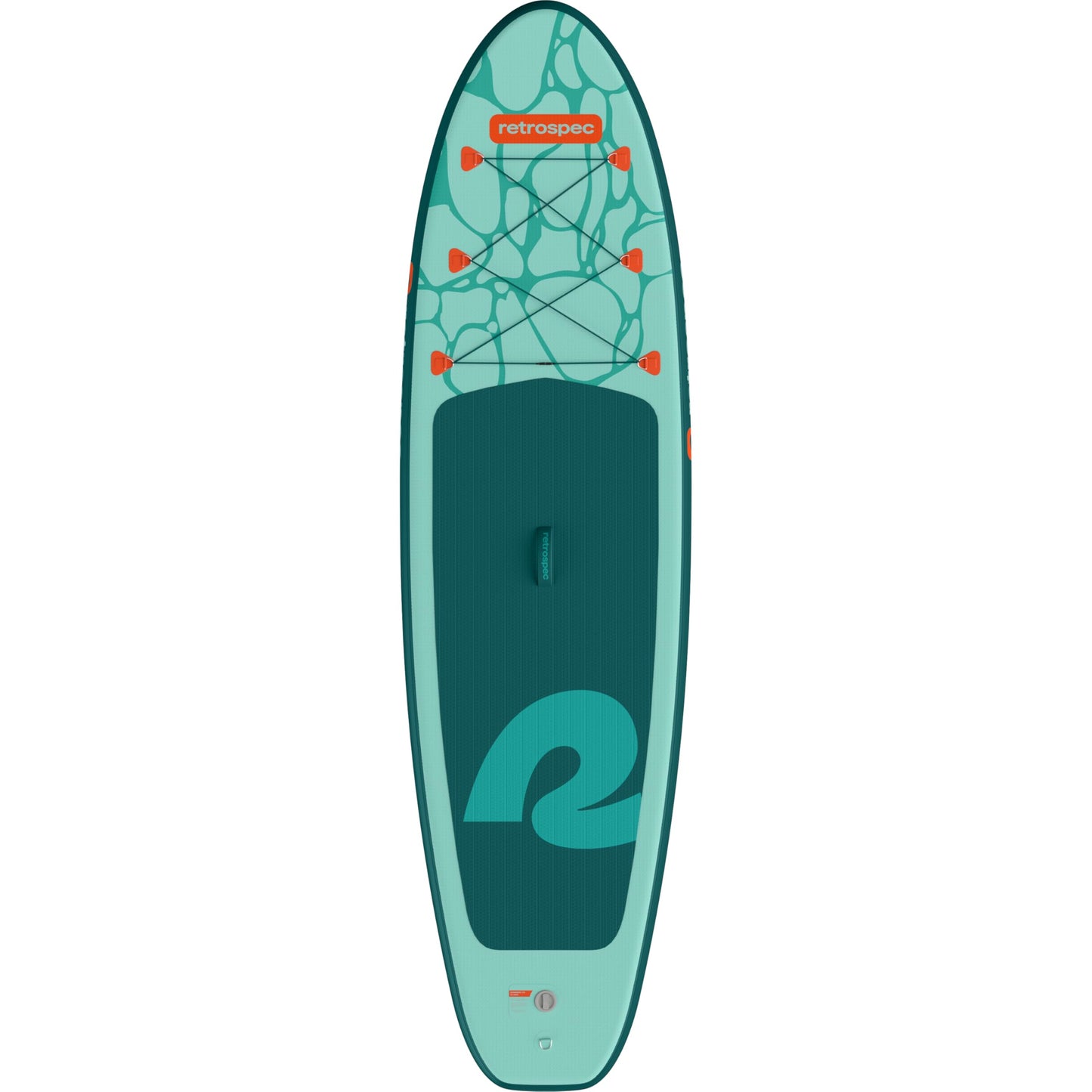 Retrospec Weekender Inflatable Stand Up Paddle Board Includes Paddle, Pump, Travel Bag and Accessories 10’6” Lightweight Inflatable SUP, Puncture Resistant Inflatable Paddle Board for Adults