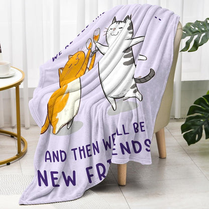Best Friend Birthday Gifts for Women, Friendship Gifts for Women Friends, Graduation Christmas Birthday Gift for Best Friend Woman, Bestie, BFF, Soul Sister, Friendship Gift - Throw Blanket 60"x50"