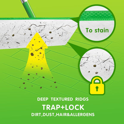 Skiennix Wet Mopping Pad Refills - 30 Count for Swiffer Sweeper | Superior Cleaning Cloths