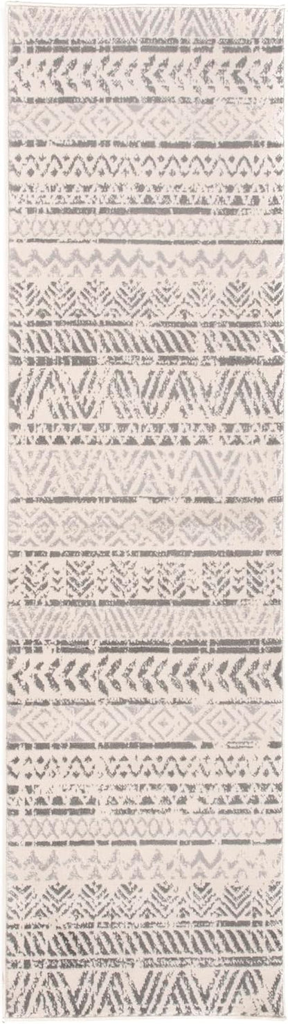 2'7" 8' Rugshop Geometric Boho Perfect for high Traffic Areas of Your Living Room,Bedroom,Home Office,Kitchen Runner