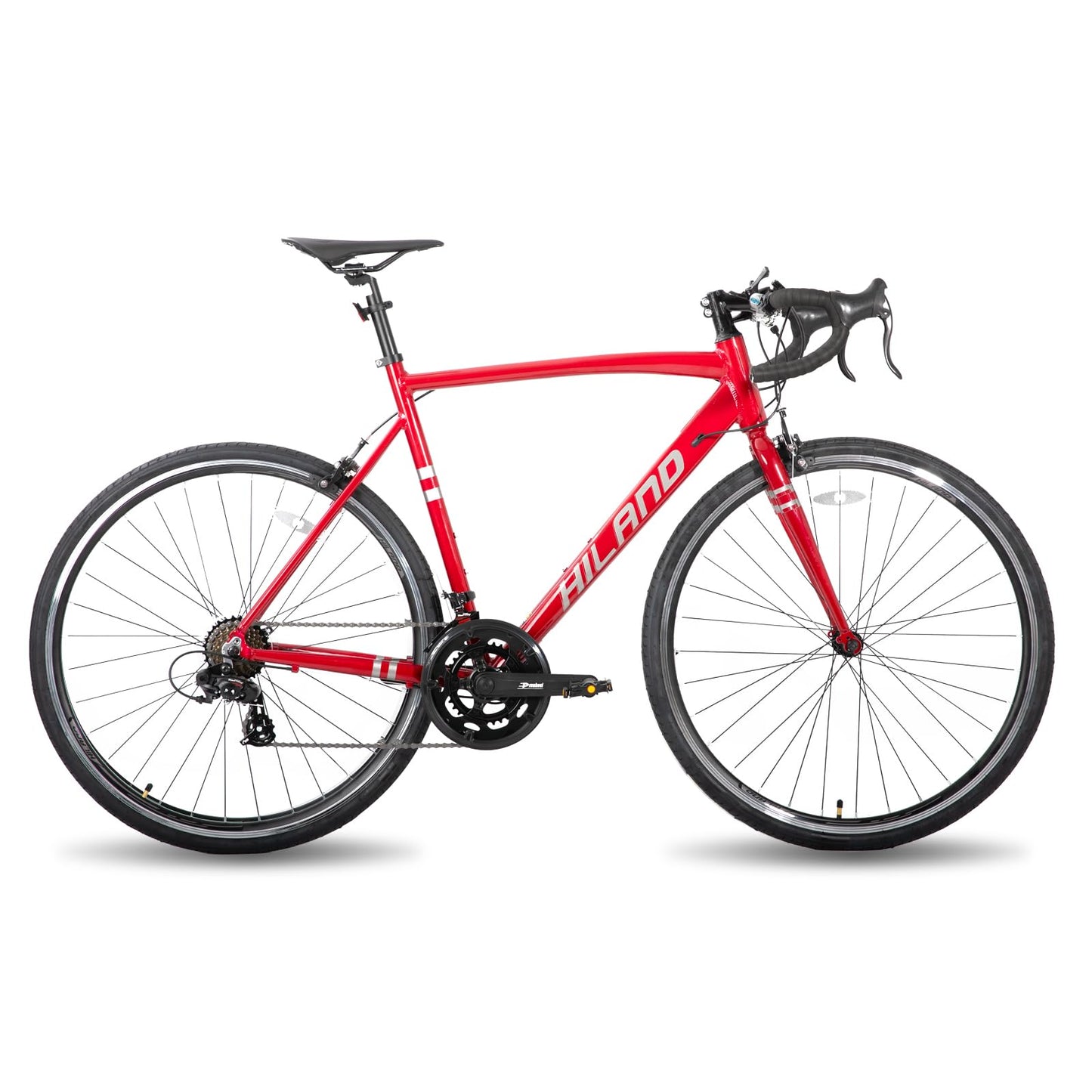 HH HILAND Adult Road Bike 700c Racing Bike with 14 Speeds, Aluminum Frame, Caliper Brake, City Commuter Bicycle for Women Men