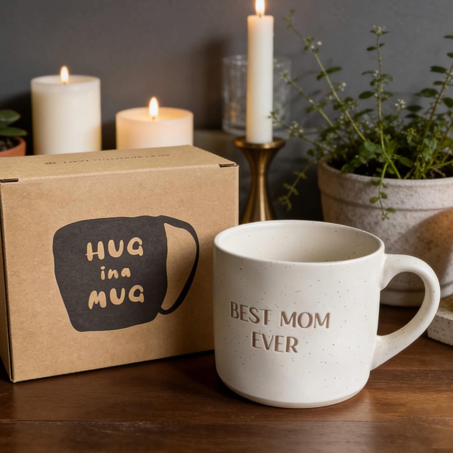 S.Leaf Best Mom Ever Gifts Mom Coffee Mug Mama Ceramic Coffee Mug Heart Mug Dishwasher & Microwave Safe Stoneware Mug Birthday Gifts for Mom