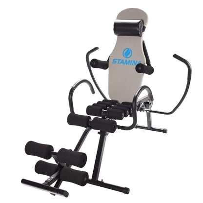 Stamina EasyDecompress Pro - Back Stretcher Gentle Inversion Table For Spine Decompression and Pain Relief - Inversion Tables For Back Pain Strength Training Inversion Equipment
