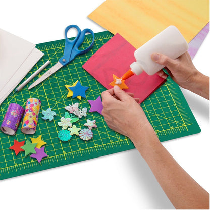 ZERRO Self Healing Cutting Mat 12" x 18" Double Sided No-Slip Rotary Cutting Sewing Mat Durable 5 Layers PVC Cutting Board (A3)…