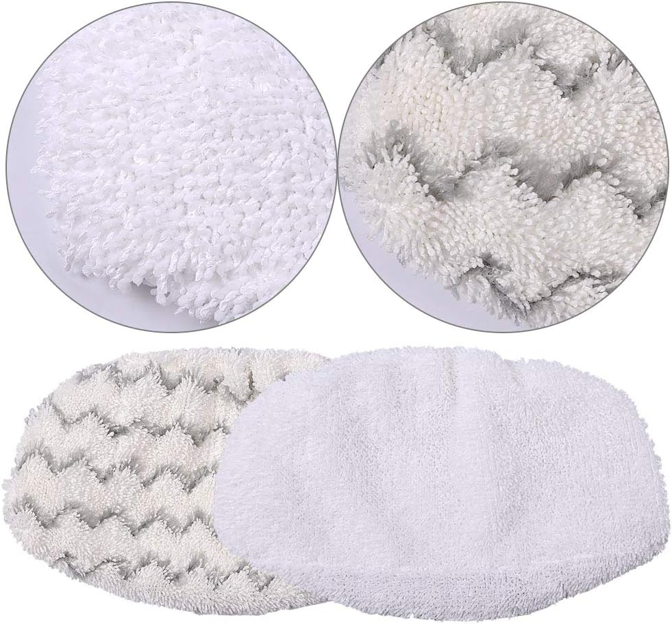 1252, 1606670, 1543, 1543A, 1132, 1652, (6 Pack) KEEPOW Steam Mop Pads Compatible with Bissell Powerfresh Fit Symphony