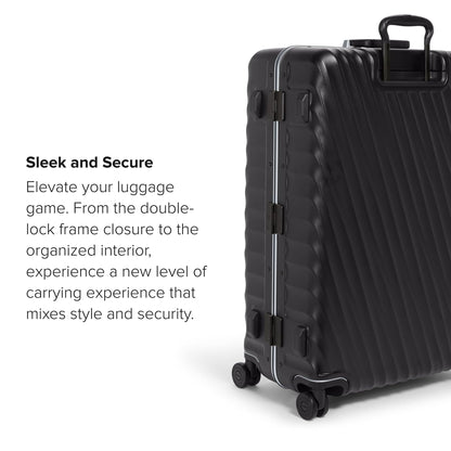 TUMI 19 Degree Frame Extended Trip 4 Wheel Packing Case - Lightweight Suitcase - Hard Shell Luggage - 30.0" X 20.5" X 11.0" - Black Texture